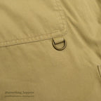 1980's~ LLBEAN COTTON POPLIN SAFARI JACKET...