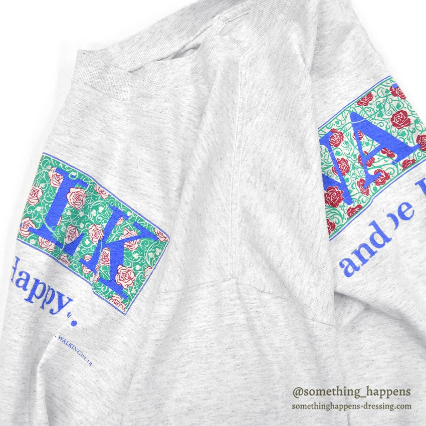 1990's STAFFORD BLAINE WALK PRINT T-SHIRT...X-LARGE