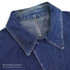 1950's HERCULES DENIM COVERALL GOOD FADED...