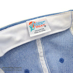 1990's DESERT HEAT FLOWER EMBROIDERY DENIM CAP...