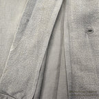 1960's TOWNCRAFT PENNEYS PLAIN LIGHT GRAY FLANNEL SHIRT ... L