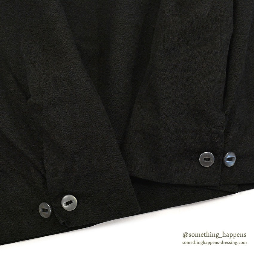 1960's~ BLACK OVERDYED S/S SHIRT ...