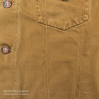 1960's~ LEVI'S BIG-E BROWN COTTON SATIN JACKET...