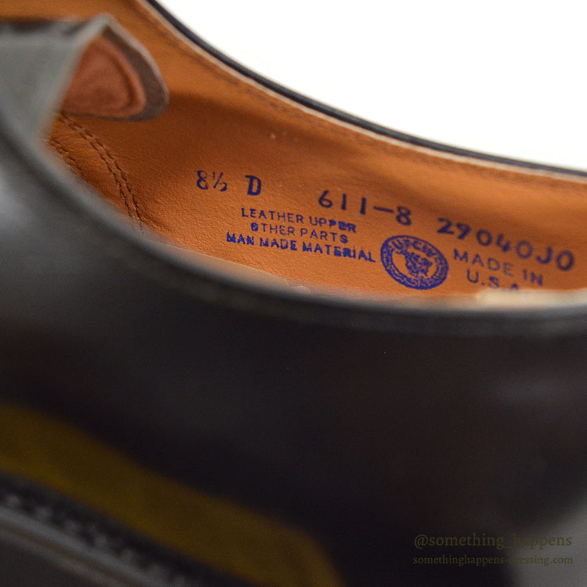1990's DEADSTOCK MASON SHOES USPS POSTMAN SHOES ... 8 1/2 D