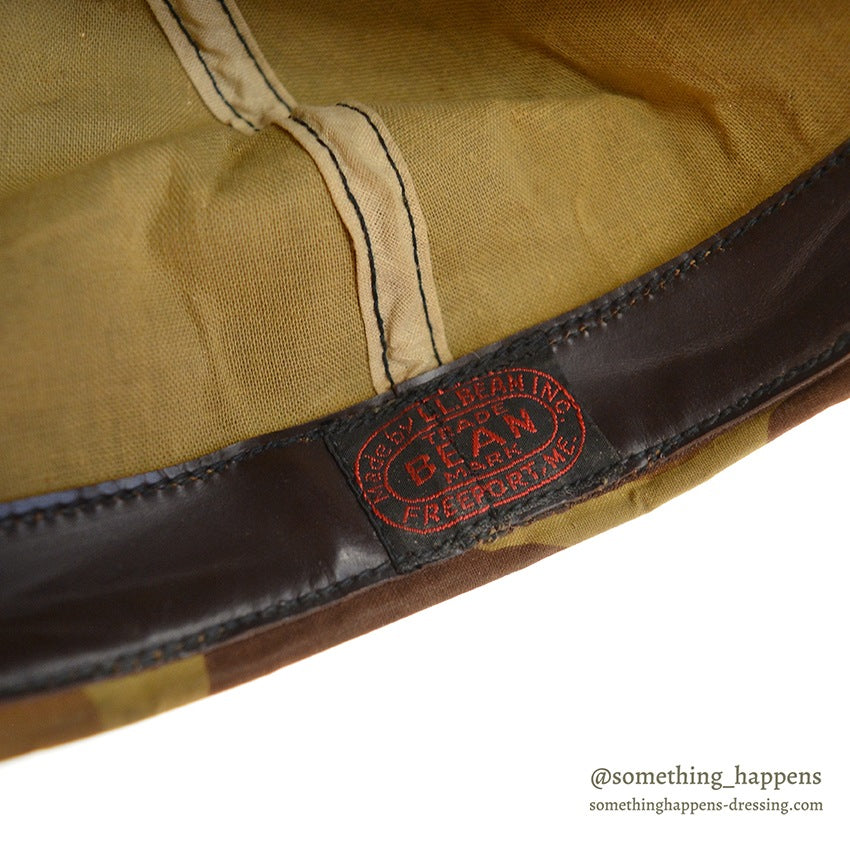 1940's~ LLBEAN DUCK HUNTER CAMO HUNTING CAP...