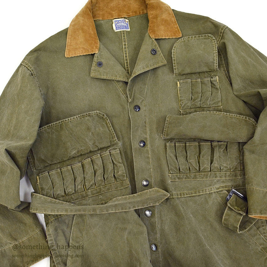 ~1950's HINSON HUNTING COVERALLS RARE DETAIL...