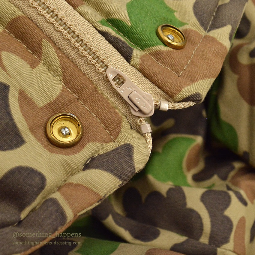 ~1970's DEADSTOCK BOB ALLEN DUCK HUNTER CAMO COAT ... S