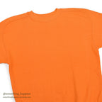 1960's DEADSTOCK BRENT ORANGE FREEDOM SLEEVE SWEAT SHIRT ... L