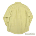 1990's BROOKS BROTHERS GINGHAM CHECK B/D SHIRT...