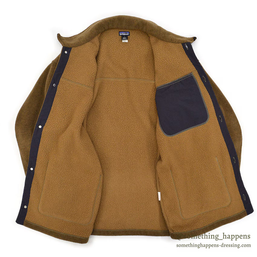1990's PATAGONIA SYNCHILLA SHEARLING COAT ... L