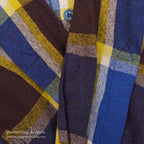 ~1950's TOWNCRAFT DE LUXE PLAID WOOL SHIRT ... M