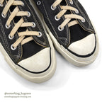 1970's~ DEADSTOCK CONVERSE CHUCK TAYLOR HI BLACK / DIFFERENT AGES... 7 1/2