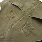 1930's~ L.L.BEAN FISHING VEST / RARE COLOR ...