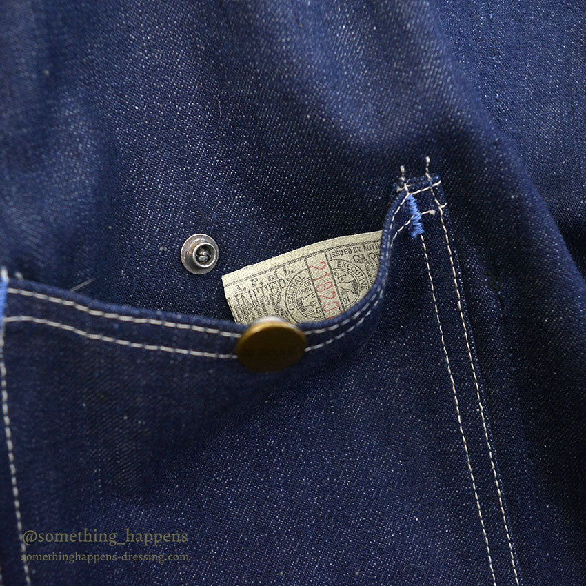 1950's~ DEADSTOCK HERCULES DENIM COVERALL...