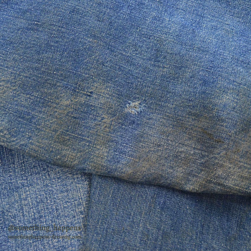1960's OSHKOSH DENIM JACKET / COTTON FLANNEL BLANKET...
