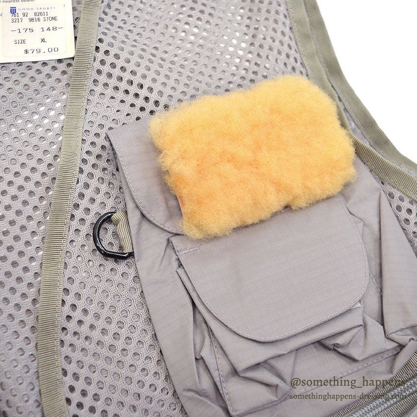 1980's DEADSTOCK PATAGONIA MESH MASTER FISHING VEST ... XL