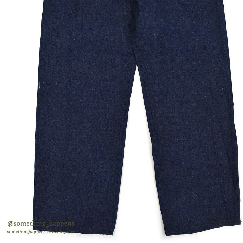1940's~ DEADSTOCK U.S.NAVY DENIM TROUSERS ... W32