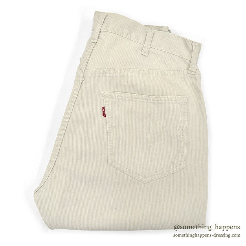 1960's LEVI'S 911B PIQUE PANTS...W33/L29