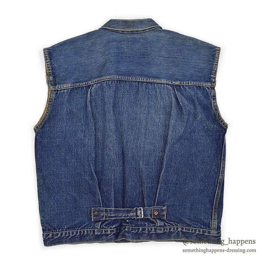1930's~ LEVI'S 506XX TYPE1 DENIM JACKET, CHOPPED VEST / 1937 MODEL ...