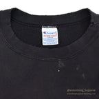 1990's CHAMPION SALOMON REVERSE WEAVE SWEAT SHIRT / BLACK ... L