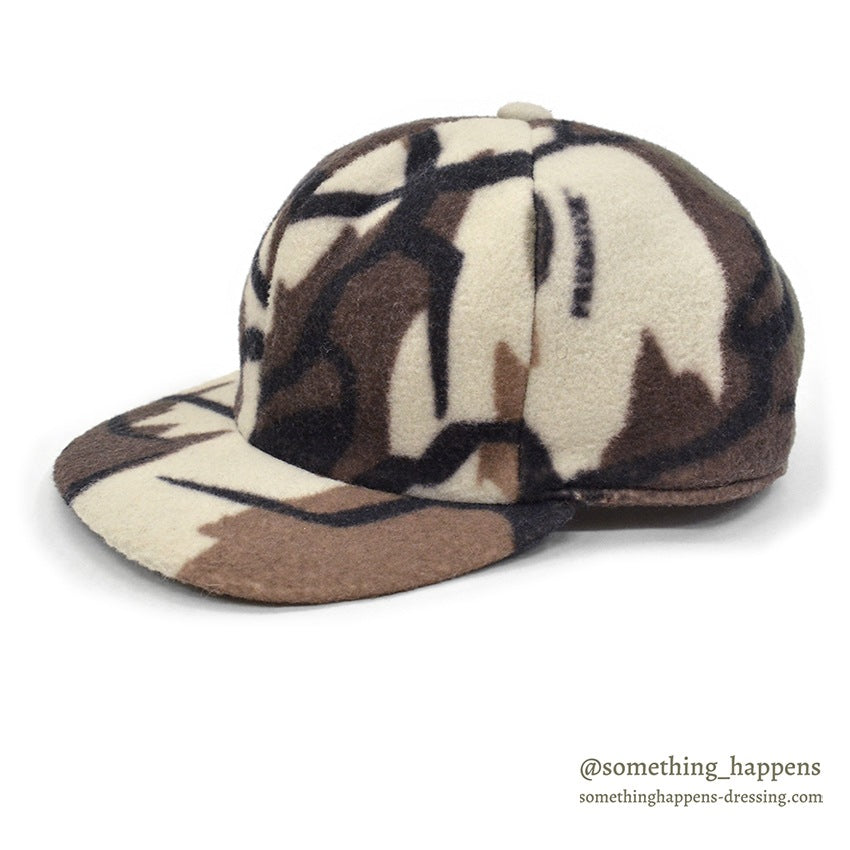 1990's DEADSTOCK LLBEAN PREDATOR CAMO FLEECE CAP...L