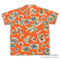 1950's~ PAUL GAUGUIN ART PRINT ALL COTTON S/S SHIRT...