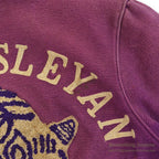 ~1940's TSLANKFORD & SONS IOWA WESLEYAN TIGER EMBROIDERY MOLESKIN JACKET...
