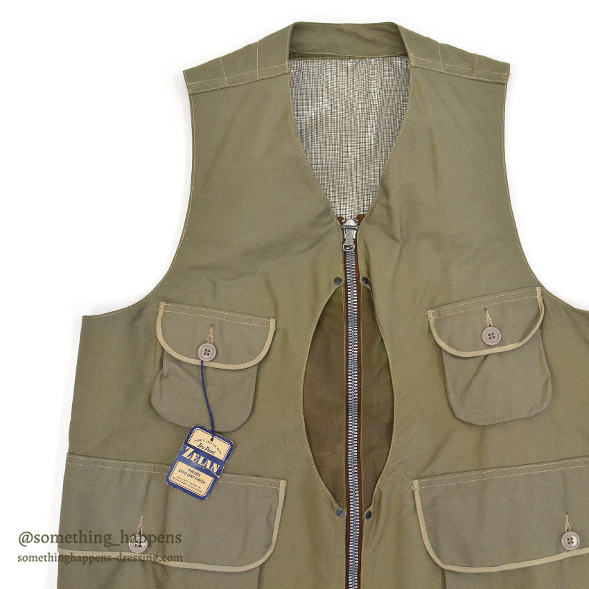 1940's DEADSTOCK MASLAND FISHING VEST ... 38