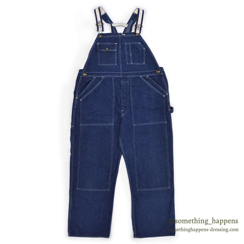 1950's CARTER'S DOUBLE KNEE DENIM OVERALL ... W44/L31