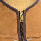 1960's MOUTON SHEARLING VEST...