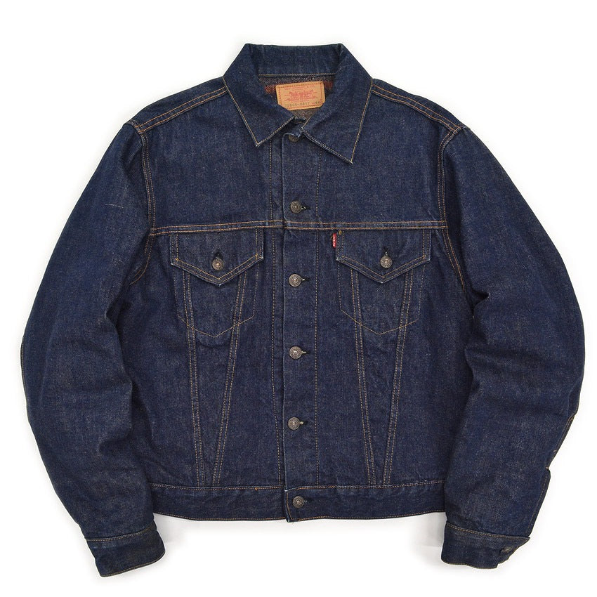 1960s LEVI'S 70505-0317 BIG E DENIM JACKET BLANKET / Transition Period ... 44
