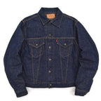 1960s LEVI'S 70505-0317 BIG E DENIM JACKET BLANKET / Transition Period ... 44