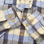 1950's McGREGOR PLAID WOOL SHIRT...ML