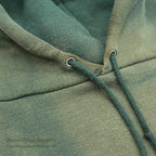 1960's OLD GREEN FADED SWEAT PARKA / BIG SIZE...