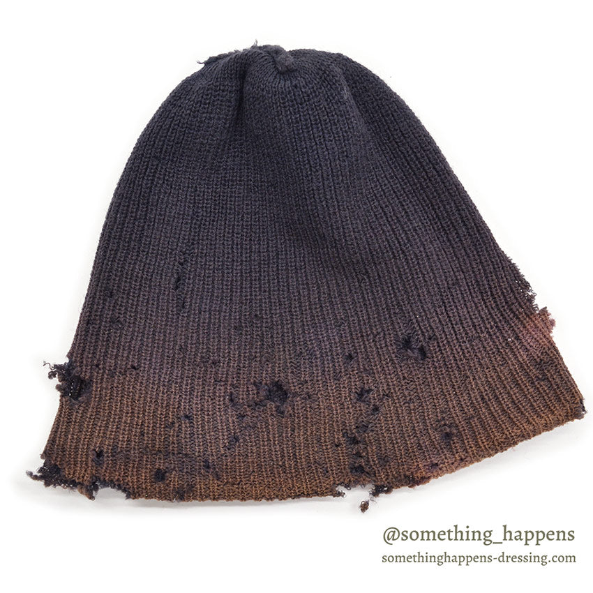 Around 1970's USNAVY FADED WATCH CAP / PERFECT PATINA... AS IS
