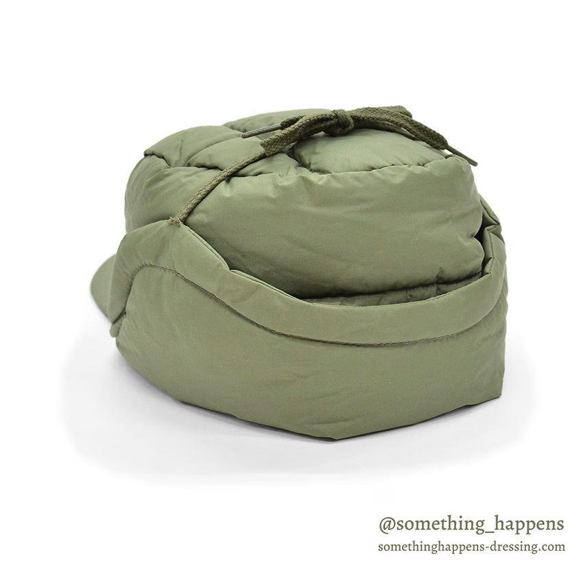 1960's EDDIE BAUER DOWN CAP / OLIVE...S