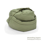 1960's EDDIE BAUER DOWN CAP / OLIVE...S