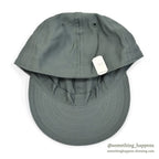 1960's DEADSTOCK USAF CAP, UTILITY, MAN'S COTTON SATEEN SAGE GREEN 2 ... 71/2