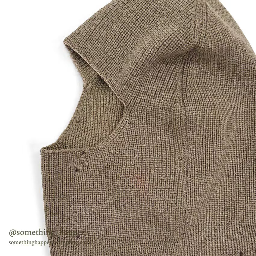 c.1940 OLD KNIT BALACLAVA ...