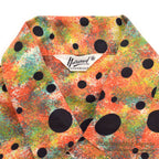 1960's HARWOOD POLKA DOTS UNUSUAL PRINT PAJAMA SHIRT...