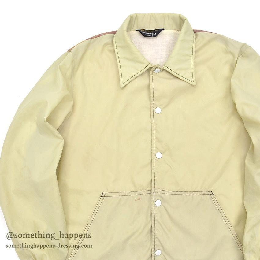 1970's TOWNCRAFT MOTOCROSS PICTURE PRINT NYLON JACKET ... M