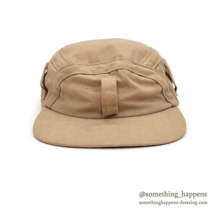 1980's EDDIE BAUER SAFARI CAP / NECK GUARD...L