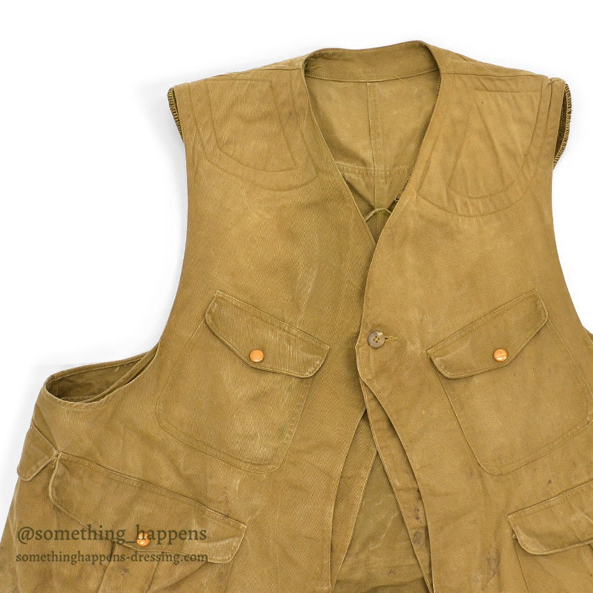 1920's C.C.FILSON CO. HUNTING VEST / EXTREMELY RARE ...