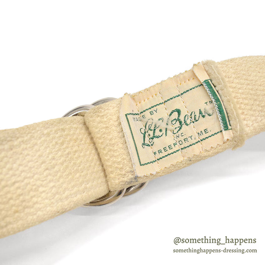 1970s LL Bean Web Belt...