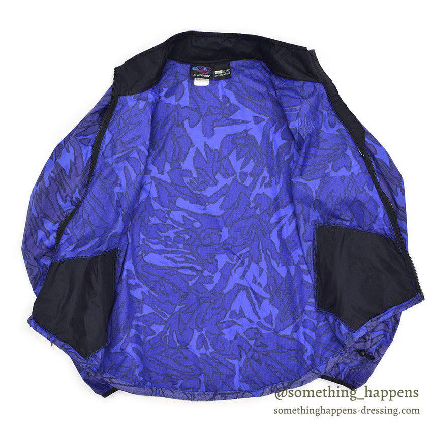 1990's~ EARLY WINTERS illumi NITE NYLON JACKET & CAP...