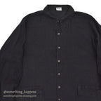 1990's CP SHADES LINEN JACKET / BLACK...M