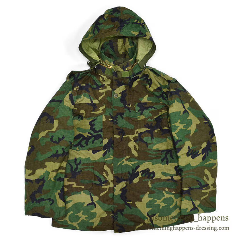 1980's DEDSTOCK CIVILIAN M-65 LC-1 LEAF CAMO JACKET / RDF... MR
