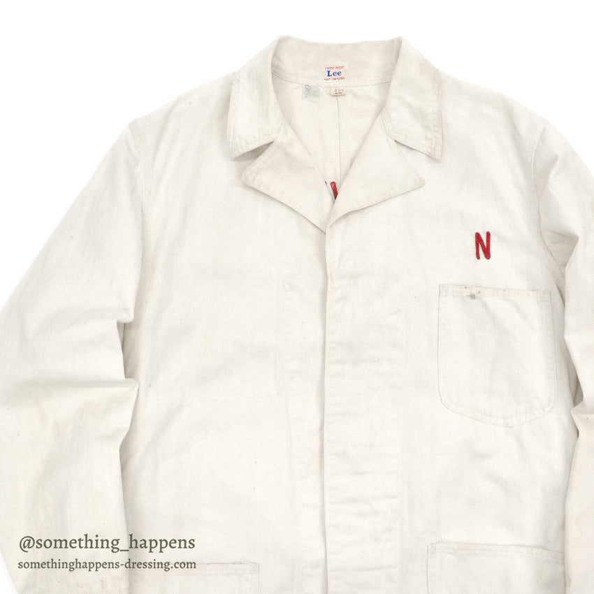 1930's Lee NRA LABEL HBT SHOP COAT... 42