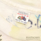 1970's FRUIT OF THE LOOM HAND MESSAGE AND DRAWN T-SHIRT ... M