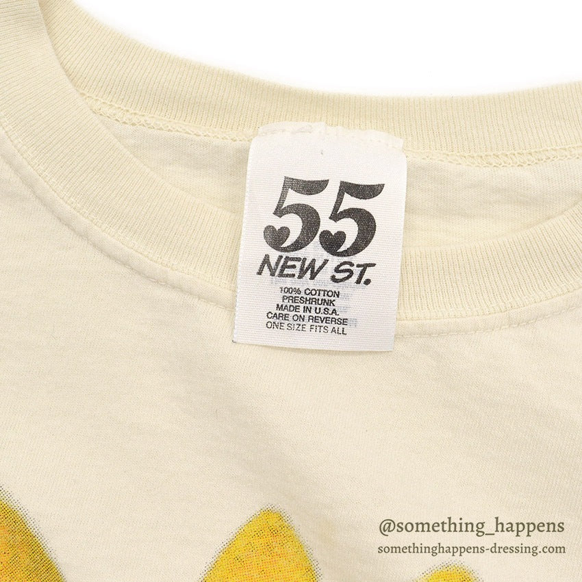 1990's 55 NEW ST. SUN FLOWER T-SHIRT...